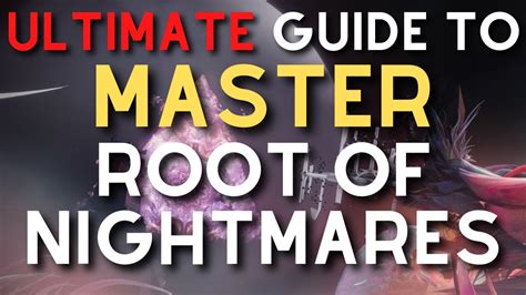 root of nightmares master mode|ULTIMATE Guide to MASTER Root of Nightmares